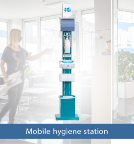 Mobile hygiene station