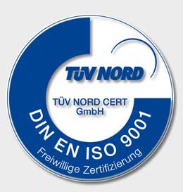Successfully re-audited - now according to DIN EN ISO 9001 : 2015
